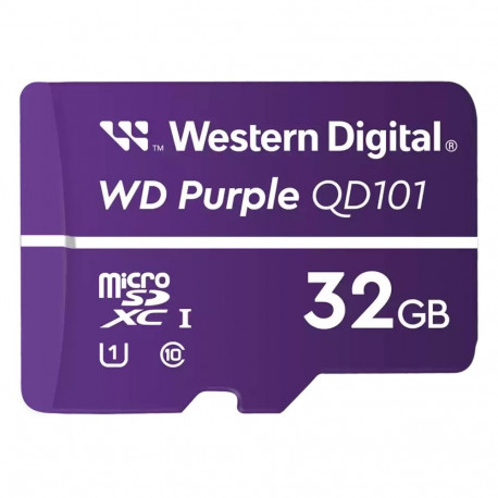 "CARD WD Purple 32GB Surveillance microSD HC - Class 10 UHS 1"