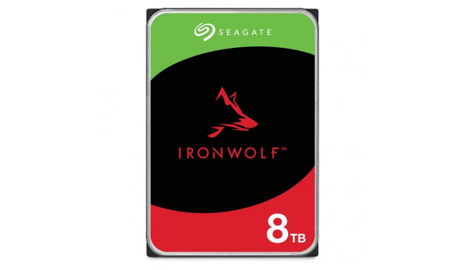 "Bundle SEAGATE NAS HDD 8TB IronWolf 7200rpm 6Gb/s SATA 256MB cache 89cm 3.5inch 24x7 CMR for NAS an
