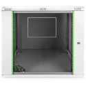 "Digitus Wandgehäuse 19"" 12HE 611x600x600mm, Farbe Grau (RAL 7035)"