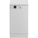 BEKO Free standing Dishwasher DVS05024W, Energy class E (old A++), 45 cm, 5 programs, White BEKO Free standing Dishwasher DVS05024W, Energy class E (old A++), 45 cm, 5 programs, White