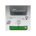 Solar charge controller MPPT 10A 12V24V LCD