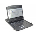 LCD Console 19inch KVM touchpad US keyboard