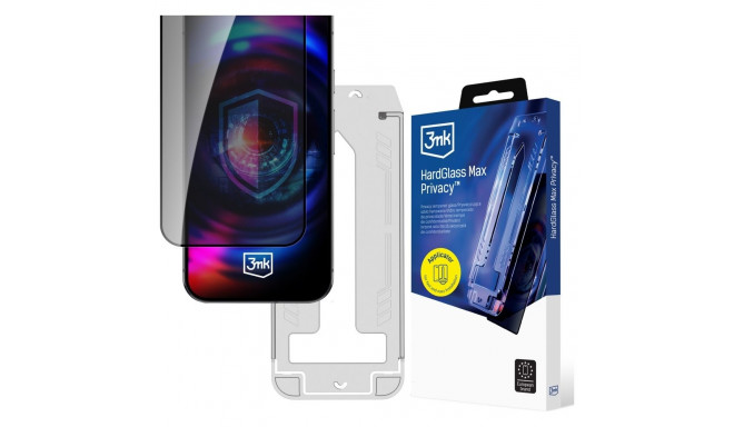 3MK HardGlass Max Privacy Privacy Glass with Applicator for Samsung Galaxy A26 5G