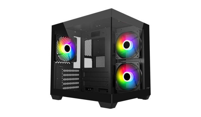Fortron S140-BA must korpus Mini-ITX, uATX(M-ATX) toiteplokk kaasas ei ole