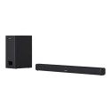 Sharp HT-SBW110 2.1 õhuke soundbar must AUX-sisendiga Bluetooth juhtmevaba ühendus