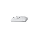 Logitech MX Anywhere 3S hiir – RF juhtmevaba + Bluetooth, laser, 8000 DPI, helehall (valge)