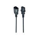 Cablexpert | PC-189 | Must C14 pistikupesa | C14 pistikupesa
