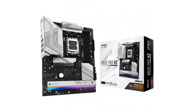 Mainboard|ASROCK|AMD B850|SAM5|ATX|Memory DDR5|Memory slots 4|1xPCI-Express 4.0 16x|1xPCI-Express 5.