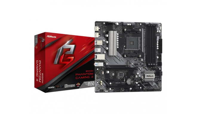 ASRock emaplaat AMD B550 SAM4 MicroATX