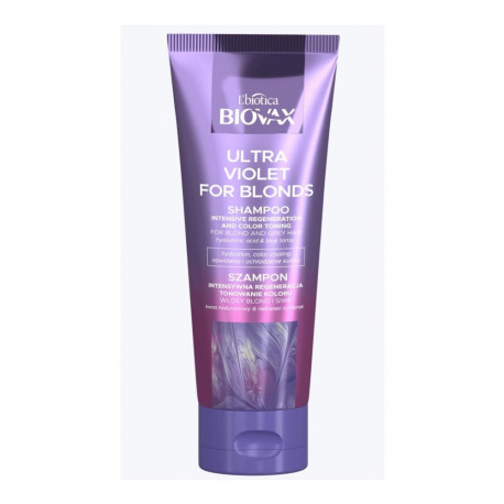 Biotica Biovax šampoon Ultra Violet blondidele juustele 200ml