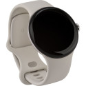 Google Pixel Watch 3 WiFi nutikell, 45 mm, portselan / poleeritud hõbe