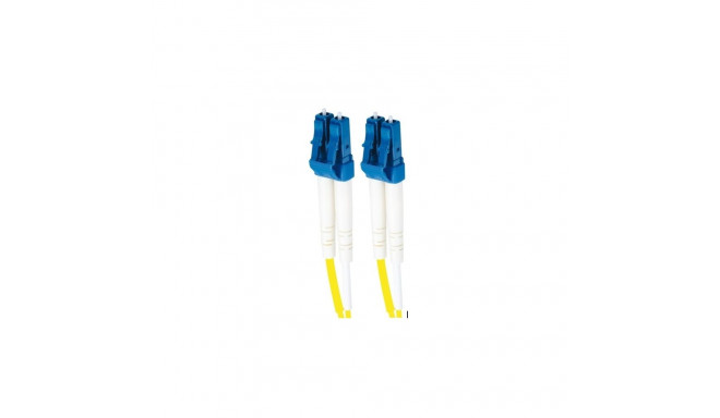 Enhanced LC - LC G.652D YELLOW LSZH 2F 2.0mm ZDPX 5M