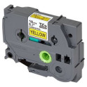 BROTHER TZE641 teipkassett kollane must 18mmx8m lamineeritud P-touch 210E 220 300 310 340 340C 350 5