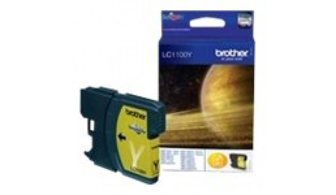 BROTHER LC1100Y kollane standard tindikassett 325 lehte DCP-185C 385C 585CW 6690CW MFC-490CW 790CW 9