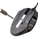 CORSAIR SCIMITAR RGB ELITE MOBA/MMO mänguhiir must taustvalgustusega RGB LED 18000 DPI optiline (EU)