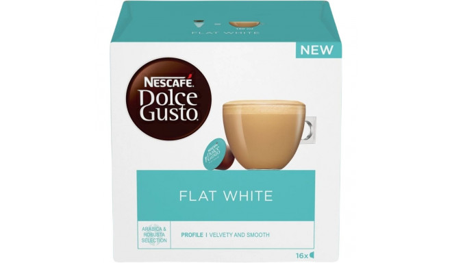 Coffee capsules NESCAFE Dolce Gusto Flat White 16 pcs