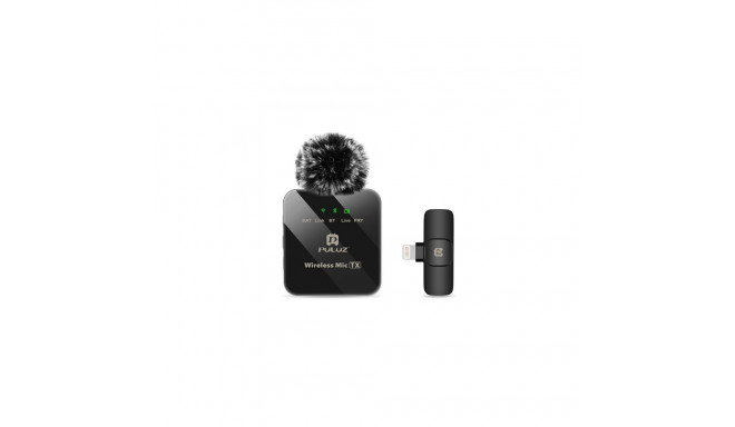 Wireless Lavalier Microphone for iPhone / iPad, 8-Pin Receiver