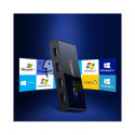 Switch USB KVM USB 2x4 UGREEN USB 2.0 (black)