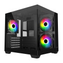 Fortron Case | S140-BA | Black | Mini-ITX, uATX(M-ATX) | Power supply included No