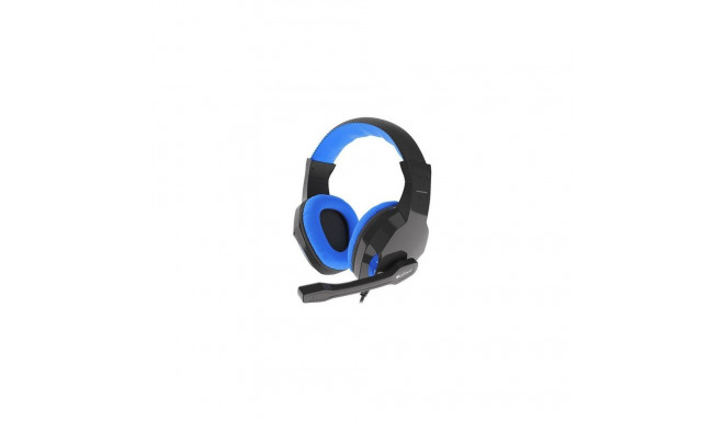 Genesis Gaming Headset, 3.5 mm, ARGON 100, Blue/Black, Built-in microphone