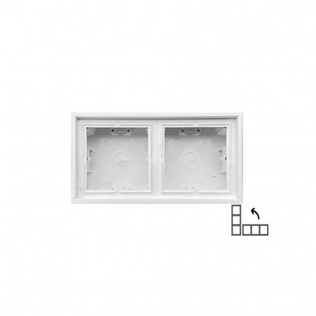 FRAME PMD-002.M/WM 2PL MODERN WHITE