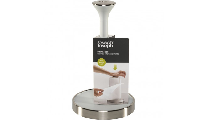 Joseph Joseph Push&Tear Stone Kitchen Roll Holder