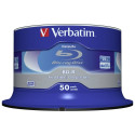 1x50 Verbatim BD-R Blu-Ray 25GB 6x kiirus Datalife No-ID karp