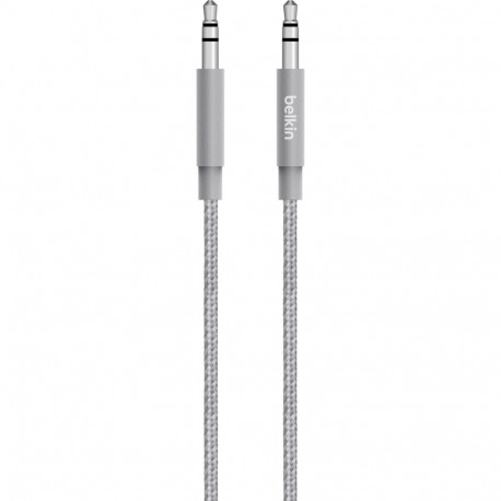 Belkin kaabel Premium Mixit 3,5mm 1,2m, hall (AV10164bt04-GRY)