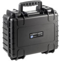 B&W Outdoor Case Type 3000 must polsterdatud vaheseina sisetükk