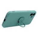 SILICONE RING case for IPHONE 17 green