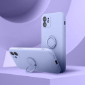 SILICONE RING case for IPHONE 17 Pro violet