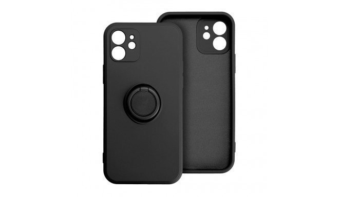 Case for iPhone 17 Silicone Ring black