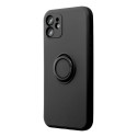 SILICONE RING case for IPHONE 17 black