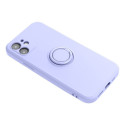 SILICONE RING case for IPHONE 17 violet