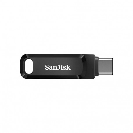 SanDisk Ultra Dual Drive Go 128 GB, USB flash drive (black, USB-A 3.2 Gen 1, USB 3.2 C gene 1)