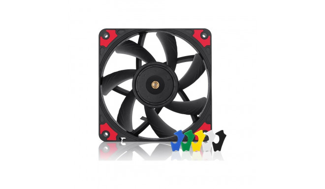 Noctua NF-A12x15 PWM chromax.black.swap, case fan (black)