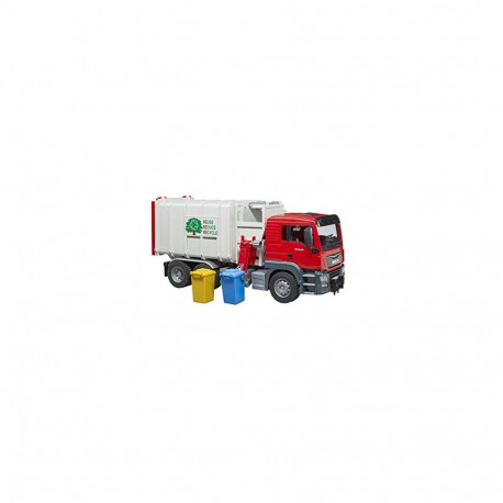 BRUDER MAN TGS side loader garbage truck - 03761