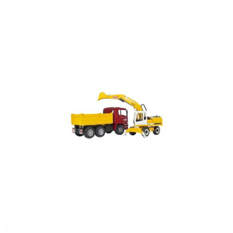 bruder MAN TGA dump truck