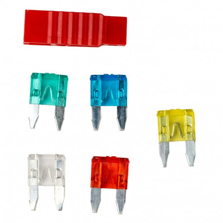 Mini kaitsmed 5tk 10A 15A 20A 25A 30A, näpits