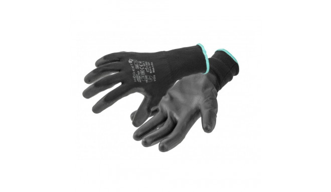 Töökindad PU mustad, 9