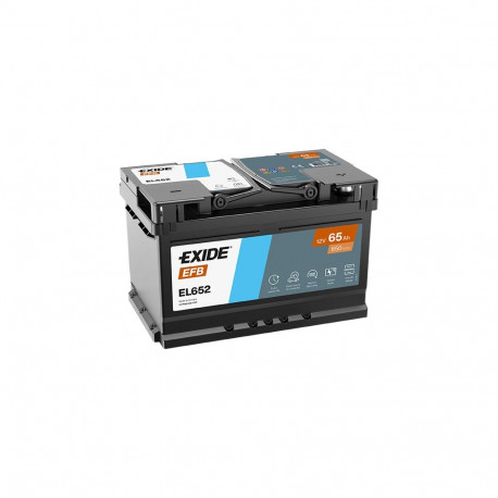 Exide EFB 65Ah 650A 278x175x175-+