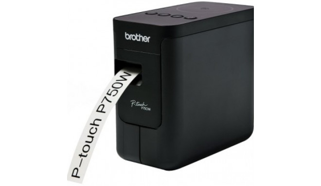 BROTHER PT-P750W LABEL THERMO PRINTER PORTABLE, USB, WIFI, NFC