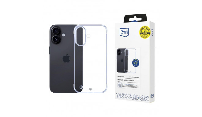 3mk Just20g Clear Case for Apple iPhone 16 - transparent