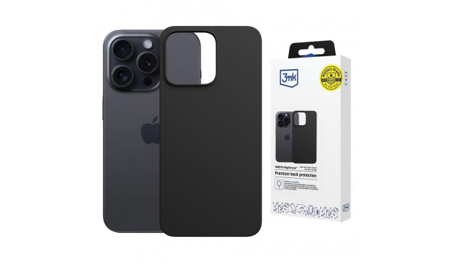 3mk Hardy MagSilicone Case for Apple iPhone 16 Pro Max - Gray