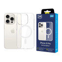 3mk EverClear MagCase for Apple iPhone 15 Pro - Transparent