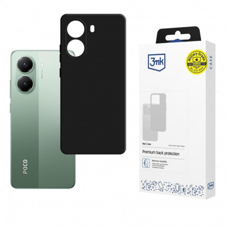 3mk kaitseümbris Matt Case Xiaomi Poco X7 Pro, matt/must