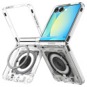 Spigen Ultra Hybrid Pro MagSafe Case for Samsung Galaxy Z Flip 7 Zero One - Transparent