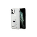 Karl Lagerfeld case for iPhone 11 / XR from the Ikonik Choupette series - transparent Karl Lagerfeld case for iPhone 11 / XR from the Ikonik Choupette series - transparent