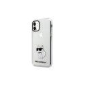 Karl Lagerfeld case for iPhone 11 / XR from the Ikonik Choupette series - transparent Karl Lagerfeld case for iPhone 11 / XR from the Ikonik Choupette series - transparent