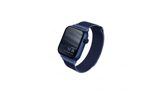 Uniq Dante Stainless Steel Strap for Apple Watch 1/2/3/4/5/6/7/8/SE/SE2 38/40/41mm - Blue